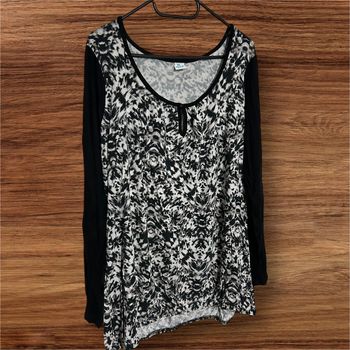 Haut manches longues à motifs, Ms Mode - 42/XL