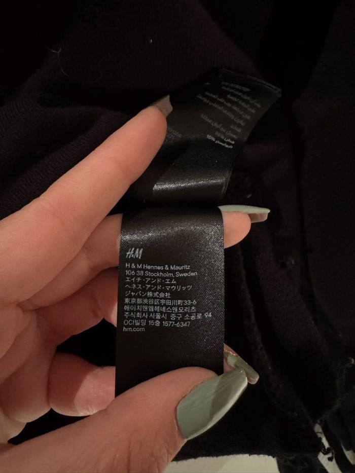 Pull noir avec écriture Brooklyn - H&M - photo numéro 5