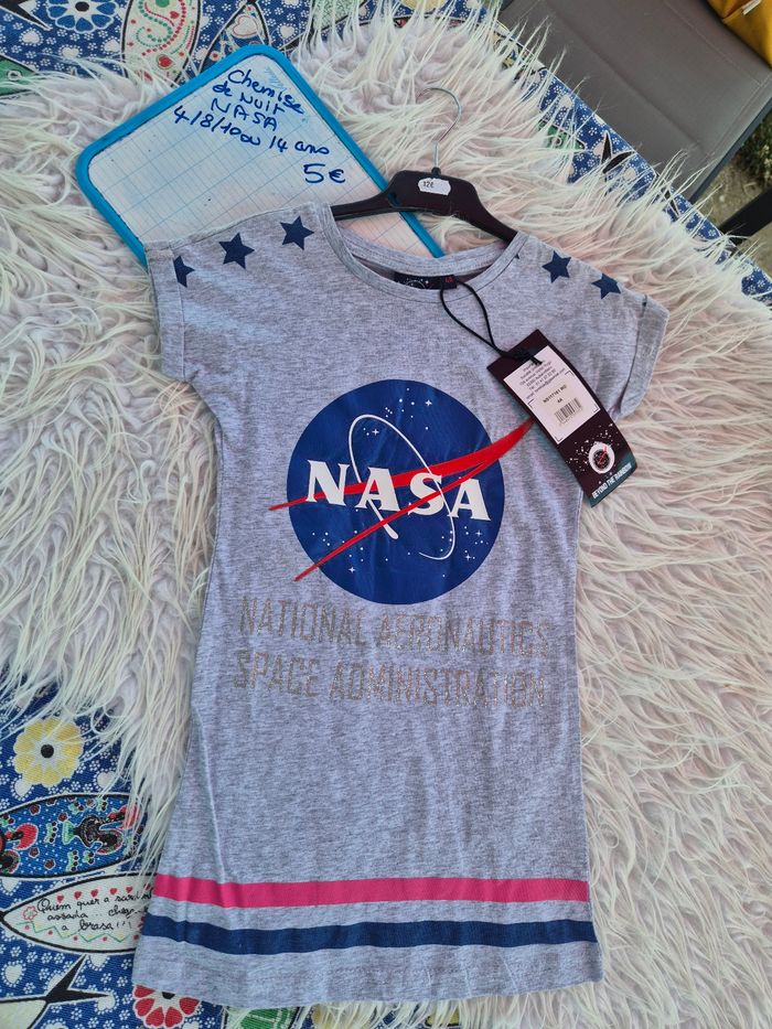 Chemise de nuit nasa grise
