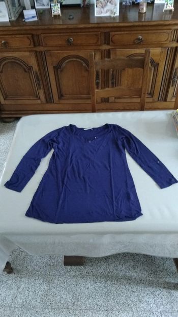 Tunique bleu, taille L