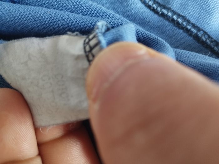 Polo homme manches longues status taille L - photo numéro 7