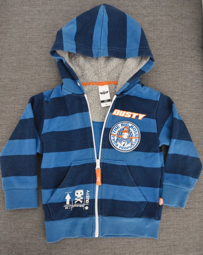 Veste zippée à capuche Planes Disney 3 ans