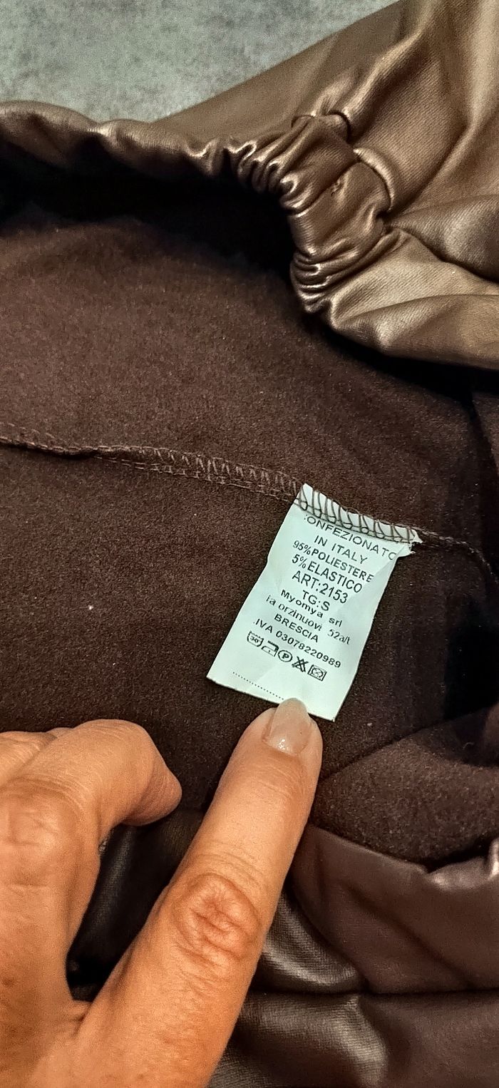 Pantalon simili cuir - photo numéro 3