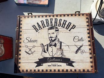 Valise barber shop  vintage 