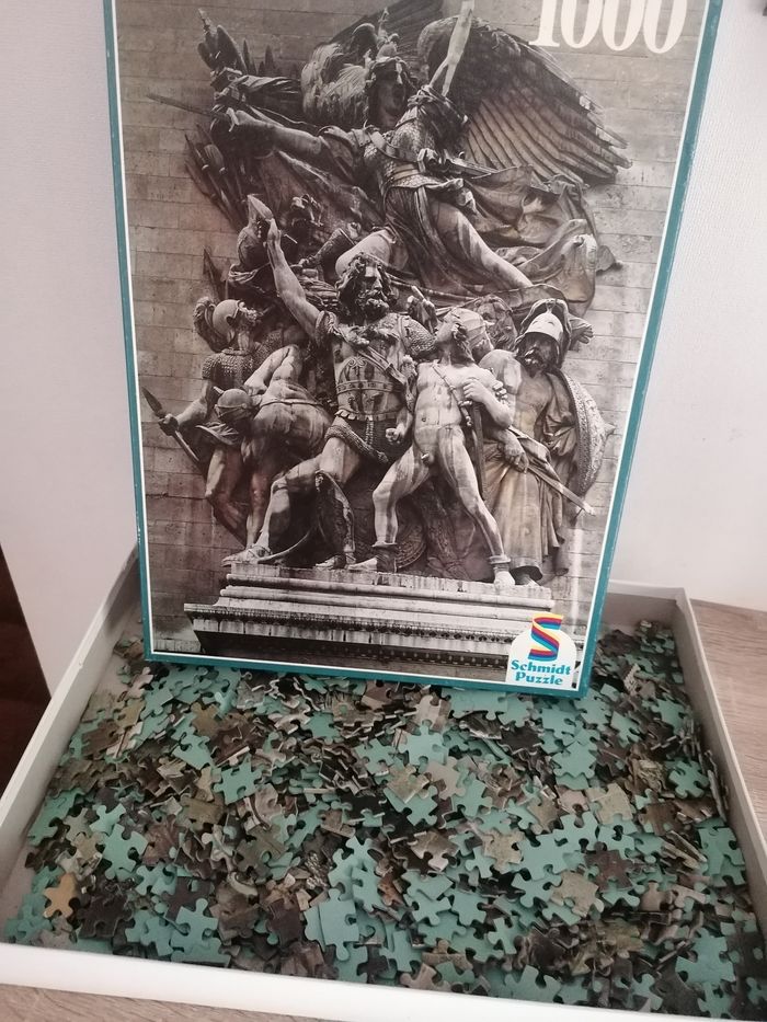 Puzzle de 1000 pièces la marseillaise, Schmidt puzzle - photo numéro 3