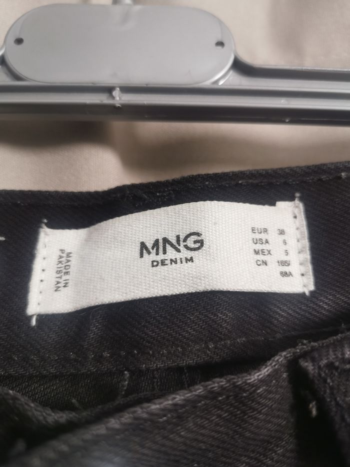 Jeans noir mango m - photo numéro 5