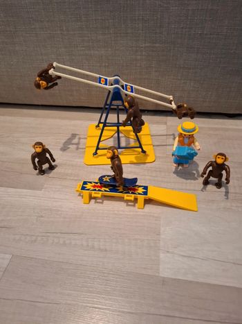 Playmobil 3726 singes accrobates vintage