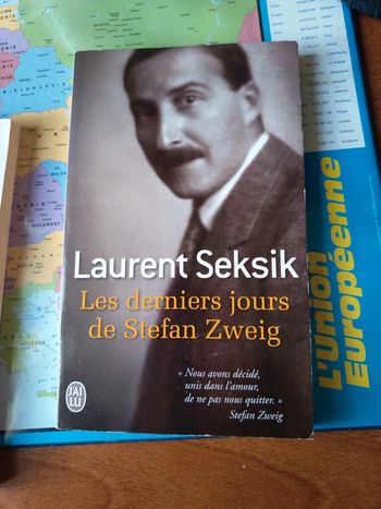 Livre Les derniers jours de Stefan Zweig