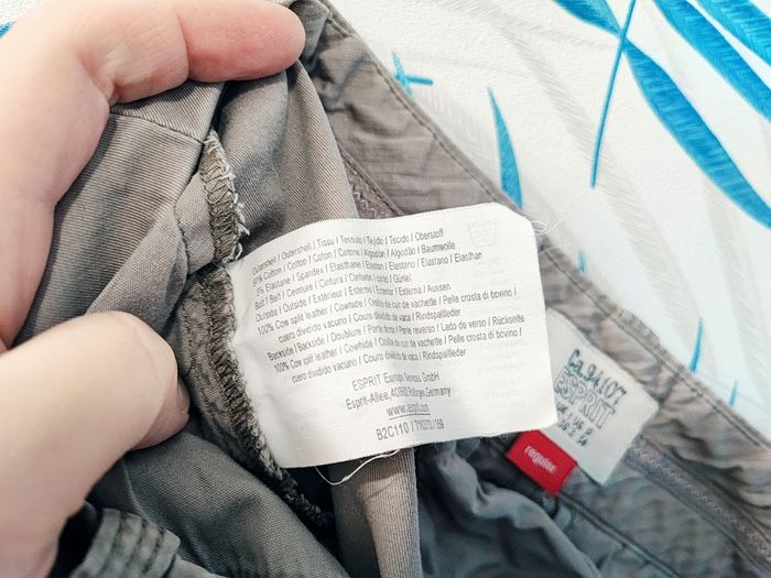 🦎 Pantalon regular - Gris - Esprit - T34 / 12 ans 🦎 - photo numéro 7