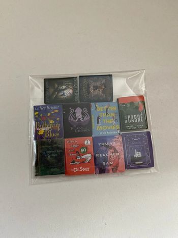Lot de 10 Livres miniature pour maison de poupée