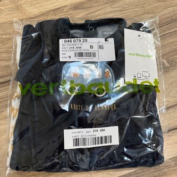 2 pyjamas velours - naissance 50cm