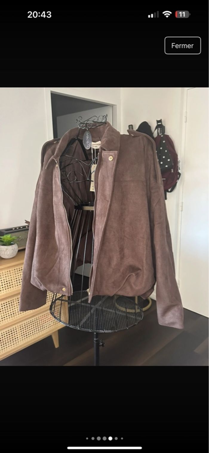 Veste marron (dupe Zara) - photo numéro 6