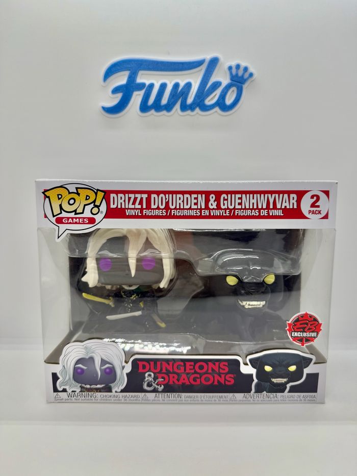 Funko Pop Dungeons & Dragons Drizzt Do’urden & Guenhwuvar EB 🇨🇦 - photo numéro 1