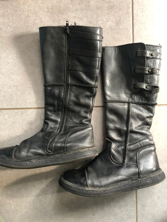 Bottes en cuir Kickers P.37 - photo numéro 4