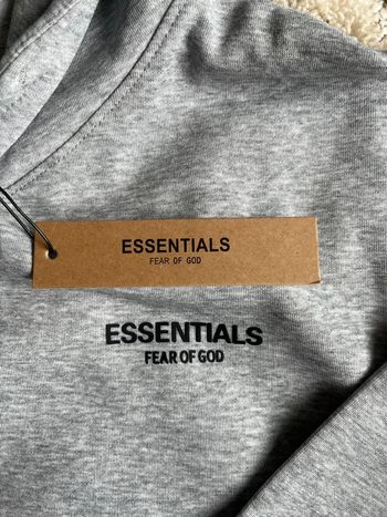 Pull essentials gris taille S