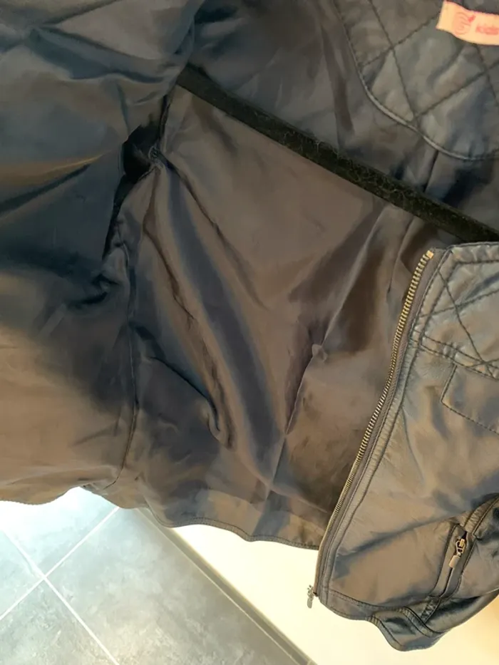 Veste bleue - photo numéro 3