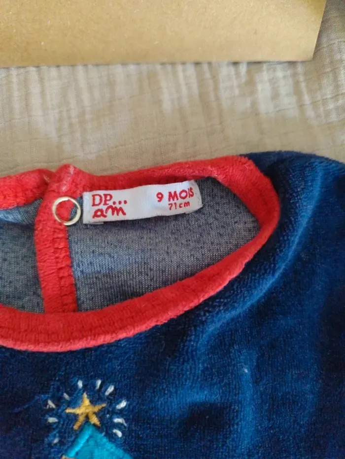 Pyjama Noël 9M/71cm - photo numéro 5