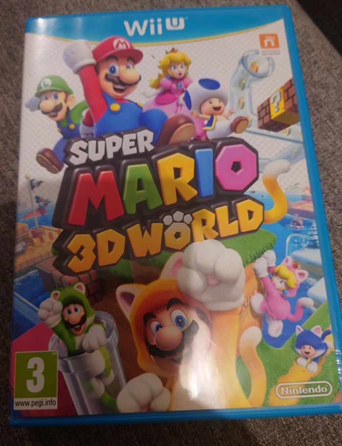 Super Mario 3D World Wii u