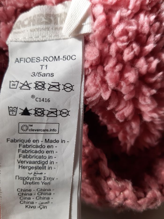 bonnet chaud + tour de cou assortis fille - Orchestra - 3 ans - photo numéro 7