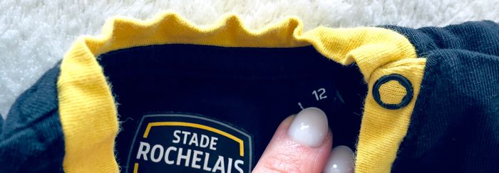 teeshirt neuf manche court du « Stade rochelais » T12 mois - photo numéro 2