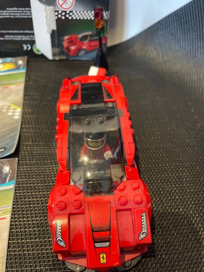 Lego Speed champions 75899 la Ferrari vendu non complet non vérifié avec notice et boîte - photo numéro 8