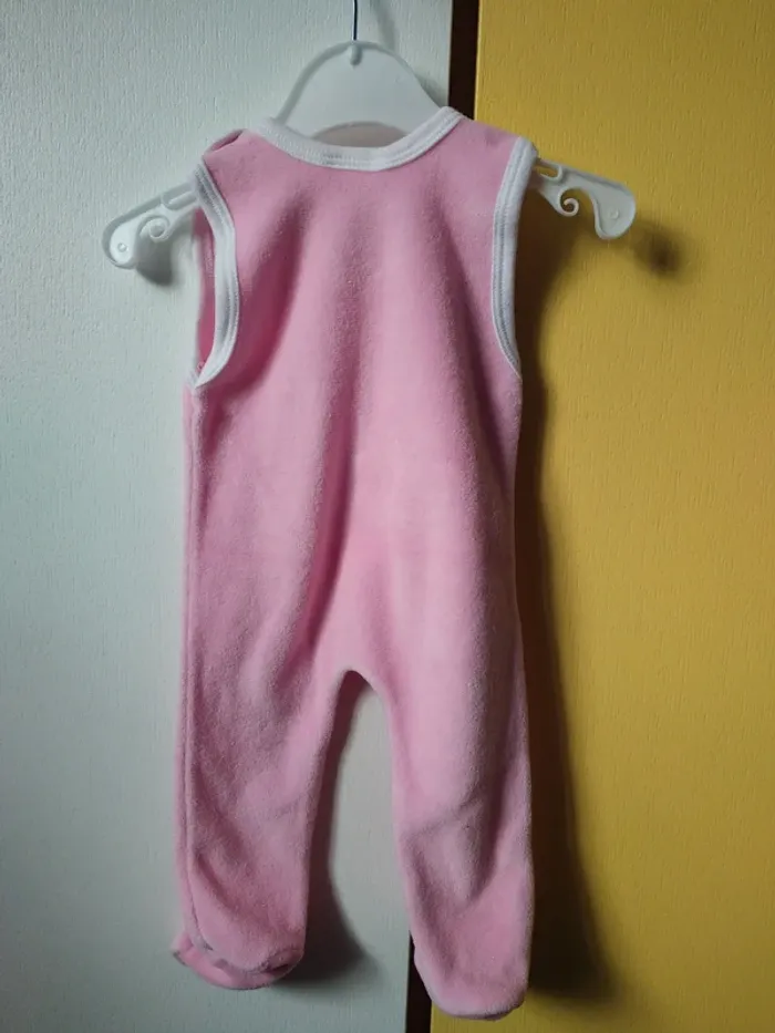 Pyjama combinaison salopette bébé vintage - photo numéro 4