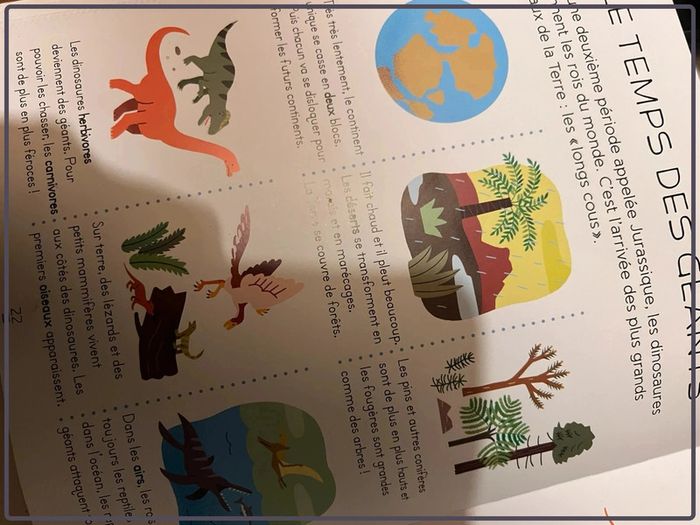 L’encyclopédie des petits les dinosaures Larousse - photo numéro 2