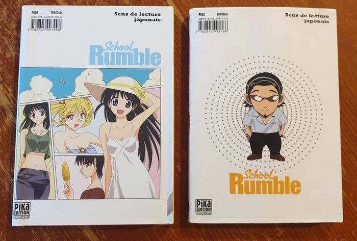 Lot manga School Rumble - tome 2 et 2 - photo numéro 2