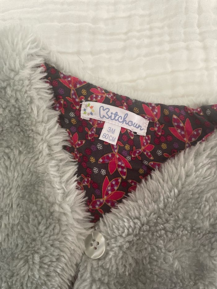 Gilet sans manches bébé 3 mois - photo numéro 2