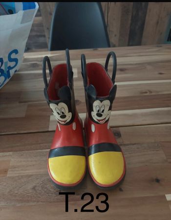 Botte de pluie Mickey