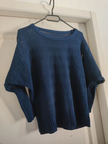 Joli pull bleu 36
