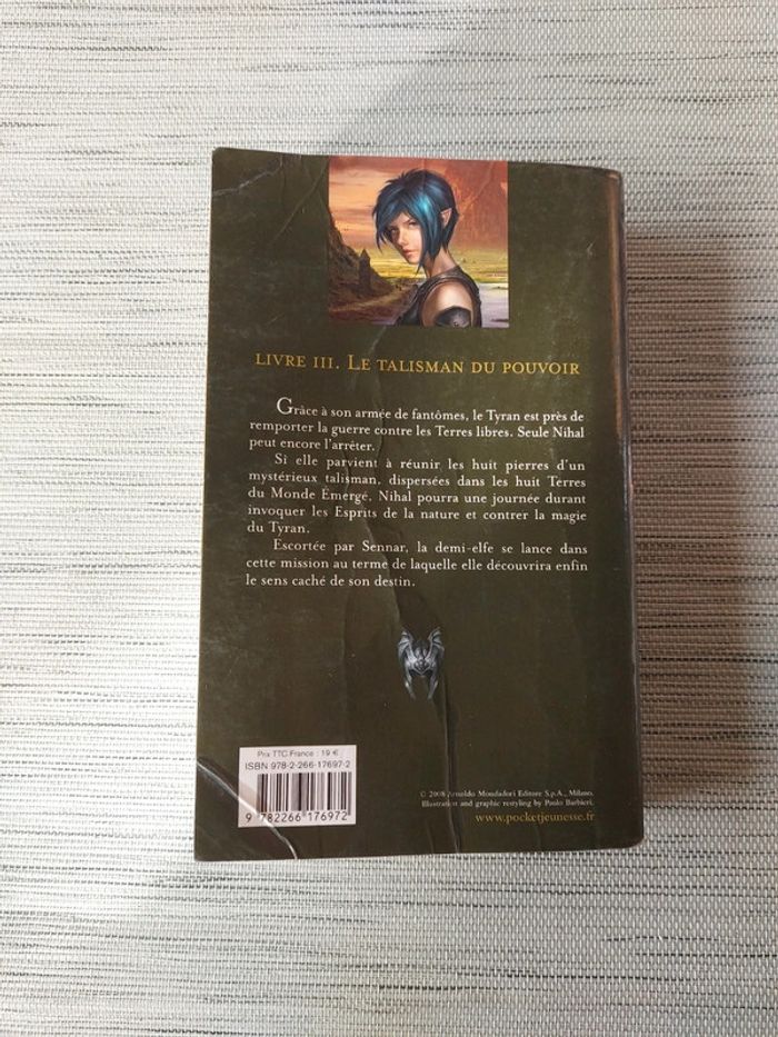 Chroniques du monde émergé - Livre 3 Le Talisman du pouvoir - photo numéro 2