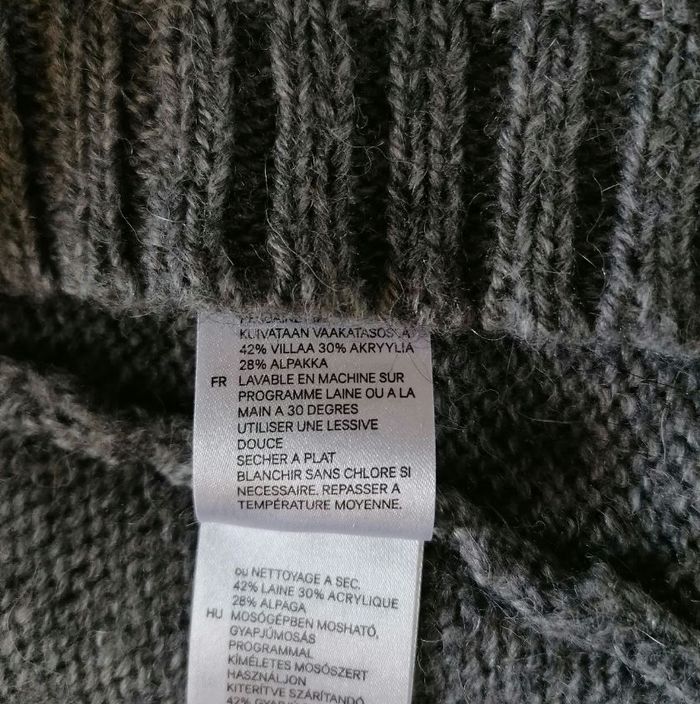 Gilet laine Alpaga 38/40 - photo numéro 7