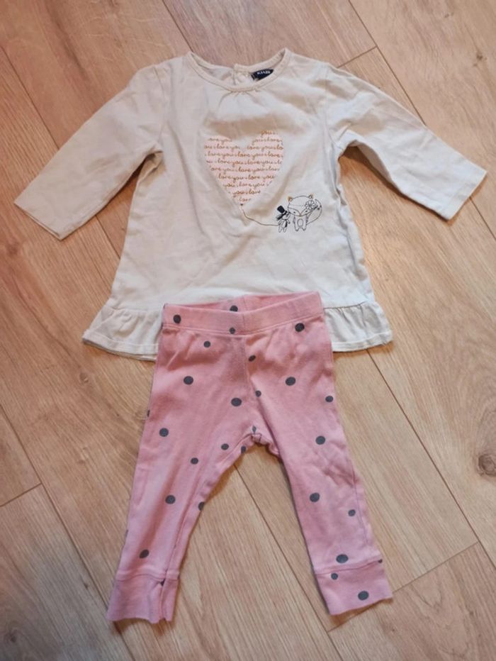 Ensemble leggings et t-shirt manches longues