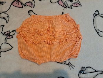 Short culotte fille 3 mois