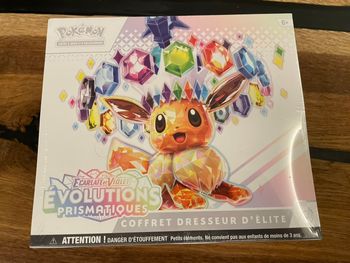 Coffret Dresseur d’Élite (ETB) - Évolutions Prismatiques (EV8.5) - NEUF FR