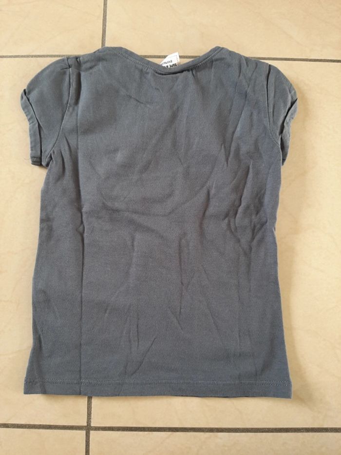 Tee shirt manches courtes fille 3 ans - photo numéro 2