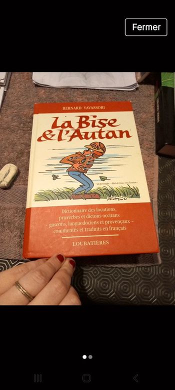 Livre la bise d'autan
