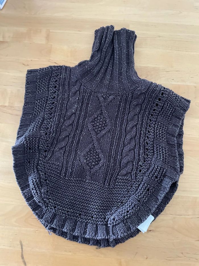 Cape / poncho 2 ans à paillettes - photo numéro 4
