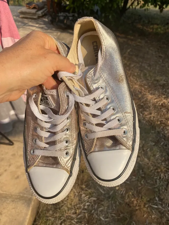 Converse 37Argentées