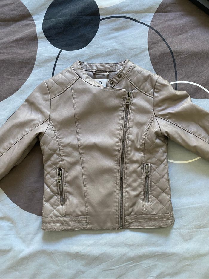 Veste en simili cuir Okaidi 6 ans - photo numéro 3