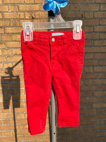 Jean rouge Obaïbi 6 mois 