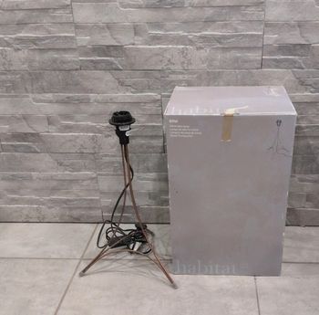 Lampe de table vintage en métal Habitat modèle Eiffel