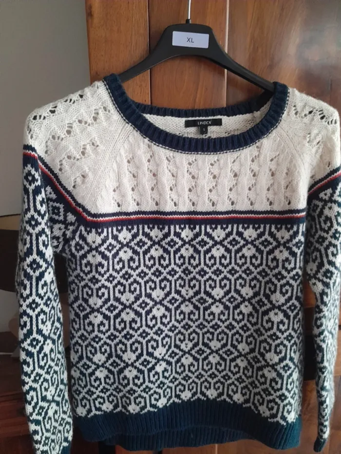 Pull bicolore - photo numéro 4