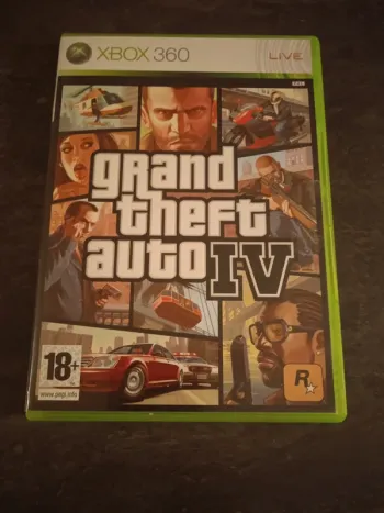 Jeu Grand Theft Auto IV Xbox 360