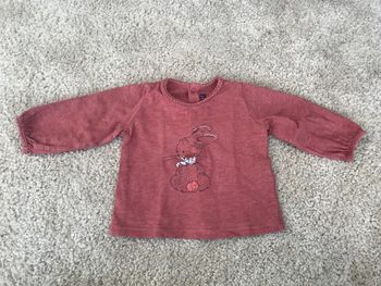 Tee-shirt à manches longues lapin comme neuf - 9 mois - Sergent Major