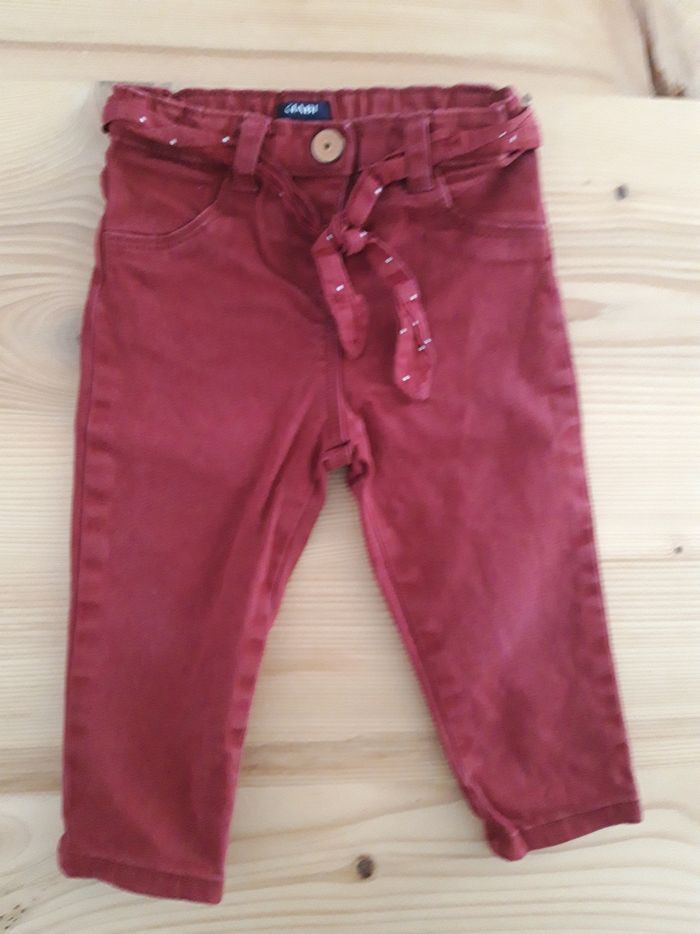 Lot 6  pantalons 12 mois