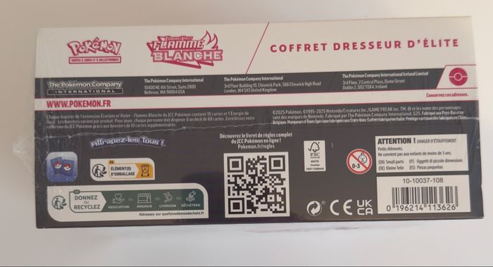 ETB Pokemon Foudre Blanche - photo numéro 4
