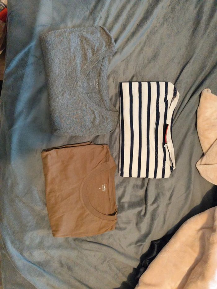 Lot de 3 tee shirt homme taille S