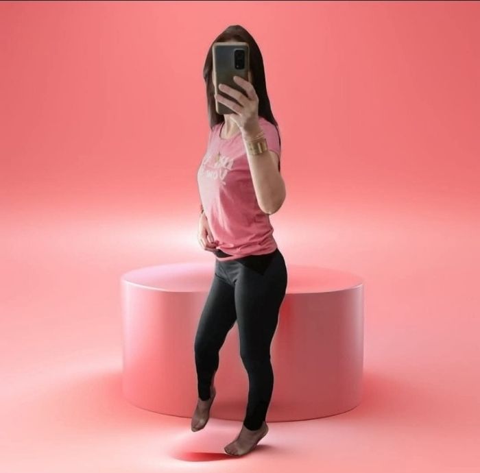 Leggings stretch femme